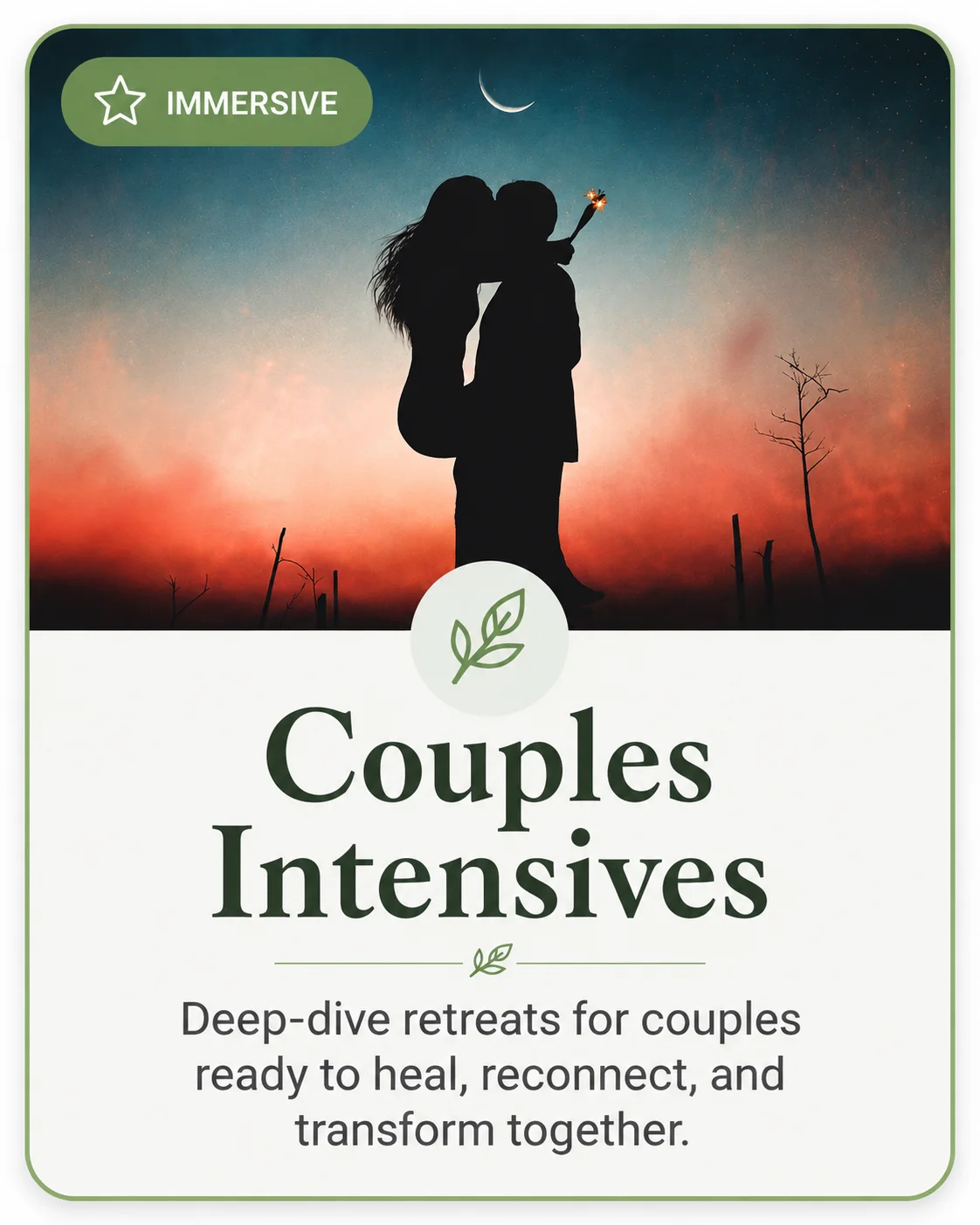 RLT couples intensives, RLT bootcamp, couples retreat